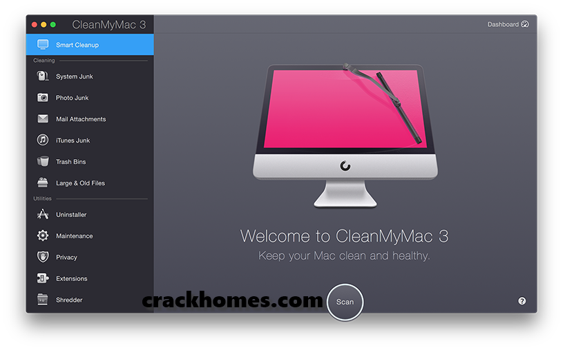 CleanMyMac 3 Crack + Activation Number 2018 Free Download