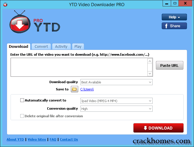 YTD Video Downloader Pro License Key